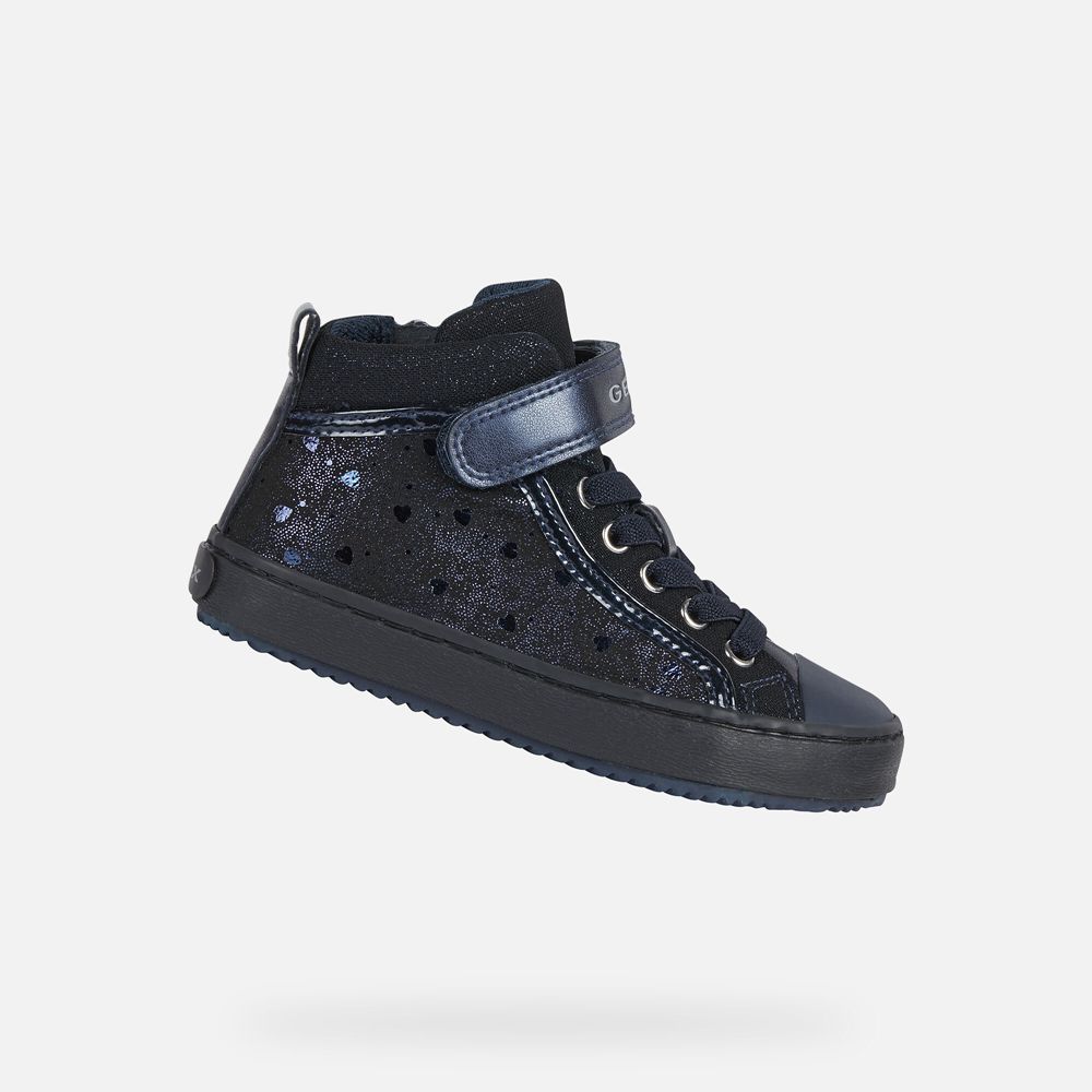 Geox Kiz Çocuk Spor Ayakkabı Lacivert - Kalispera - NBY-702138